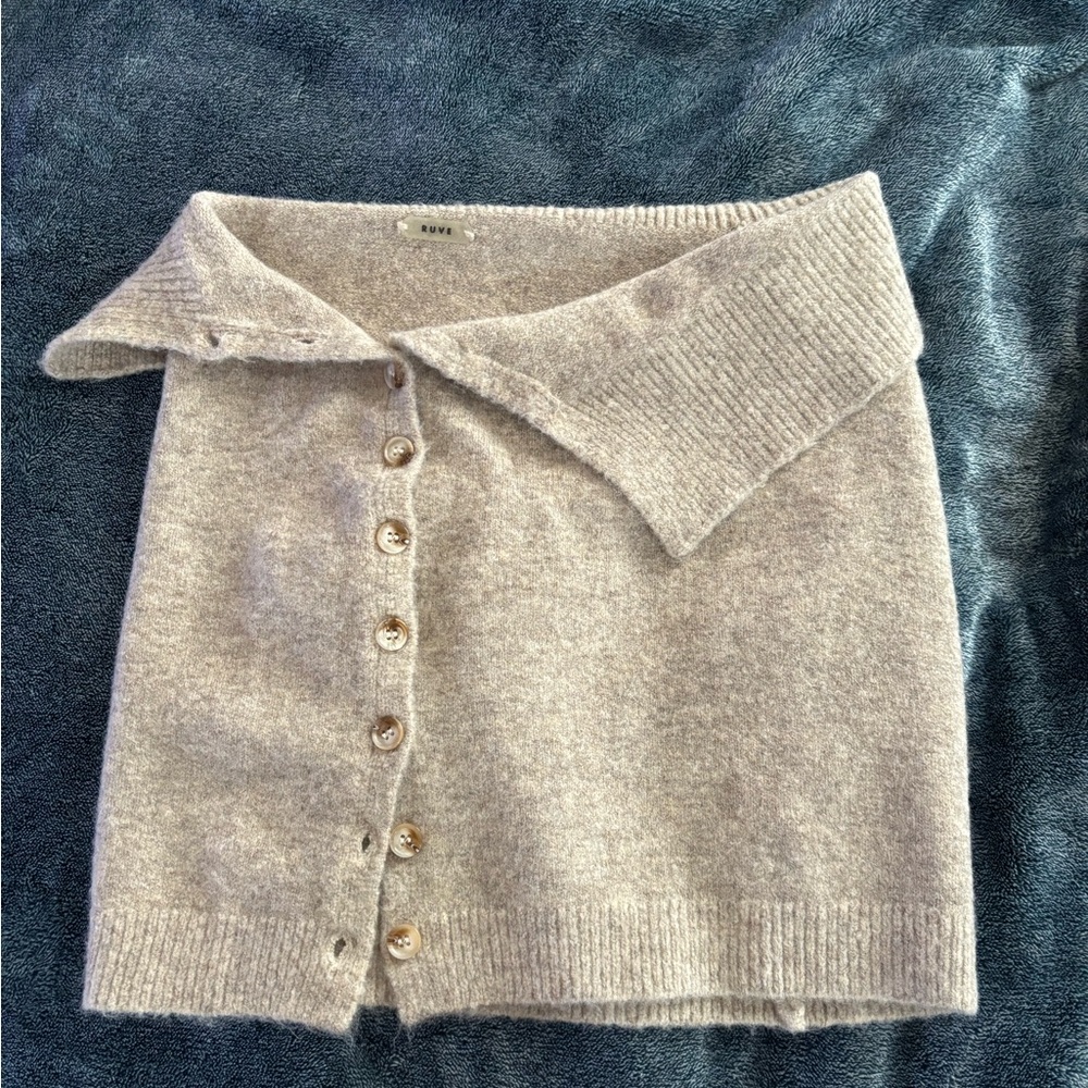 Ruva Selva Button-Up Skirt